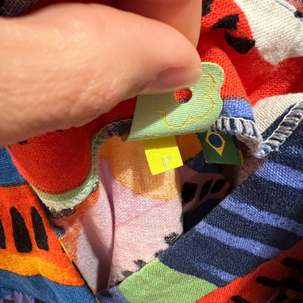 Farm Rio Colorful Wrap Dress - Picture 10 of 15